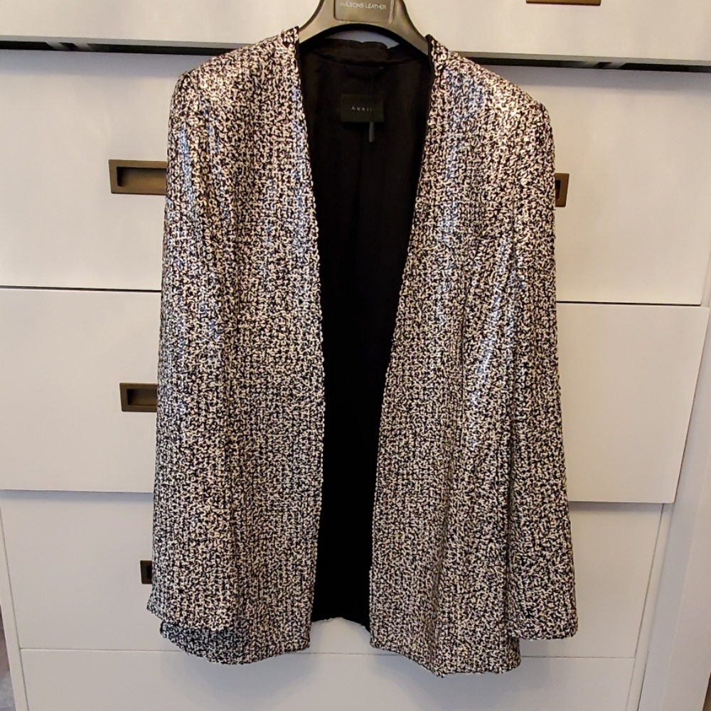 Akris rare sequin cocktail jacket